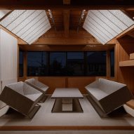 Tokyo office with paper details