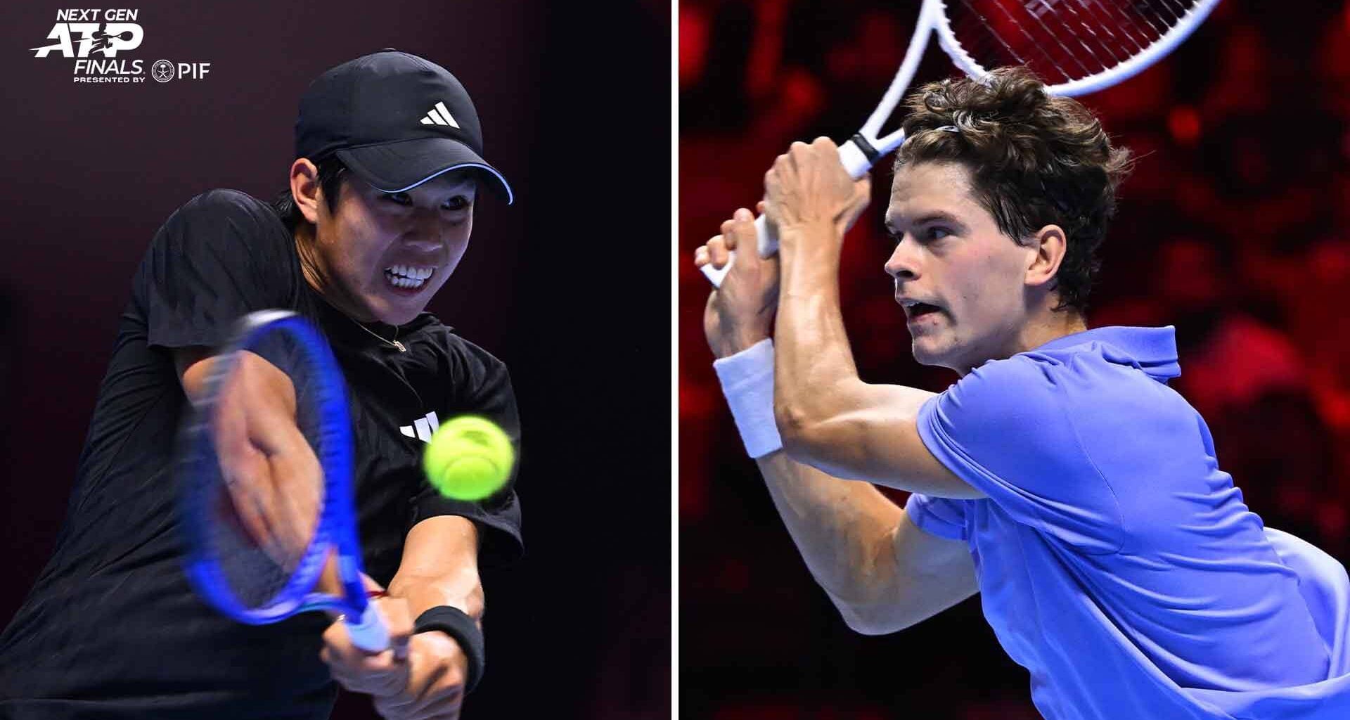 Learner Tien and Alexander Blockx are the top two seeds at the Next Gen ATP Finals presented by PIF.