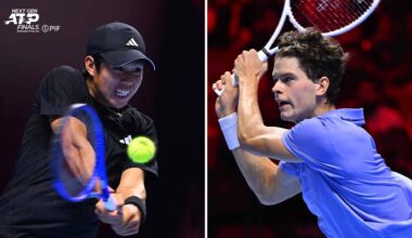 Learner Tien and Alexander Blockx are the top two seeds at the Next Gen ATP Finals presented by PIF.