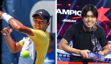 Learner Tien finished 2025 at a career-high No. 28 in the PIF ATP Rankings.