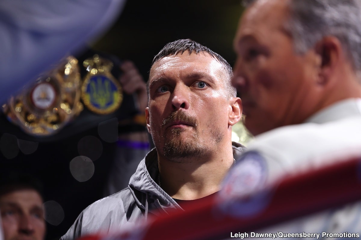 Image: Oleksandr Usyk crowned Ring P4P No.1 as Fabio Wardley tops heavyweight list