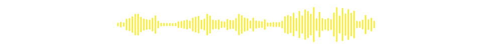 audio waveform displayed in yellow on a black background
