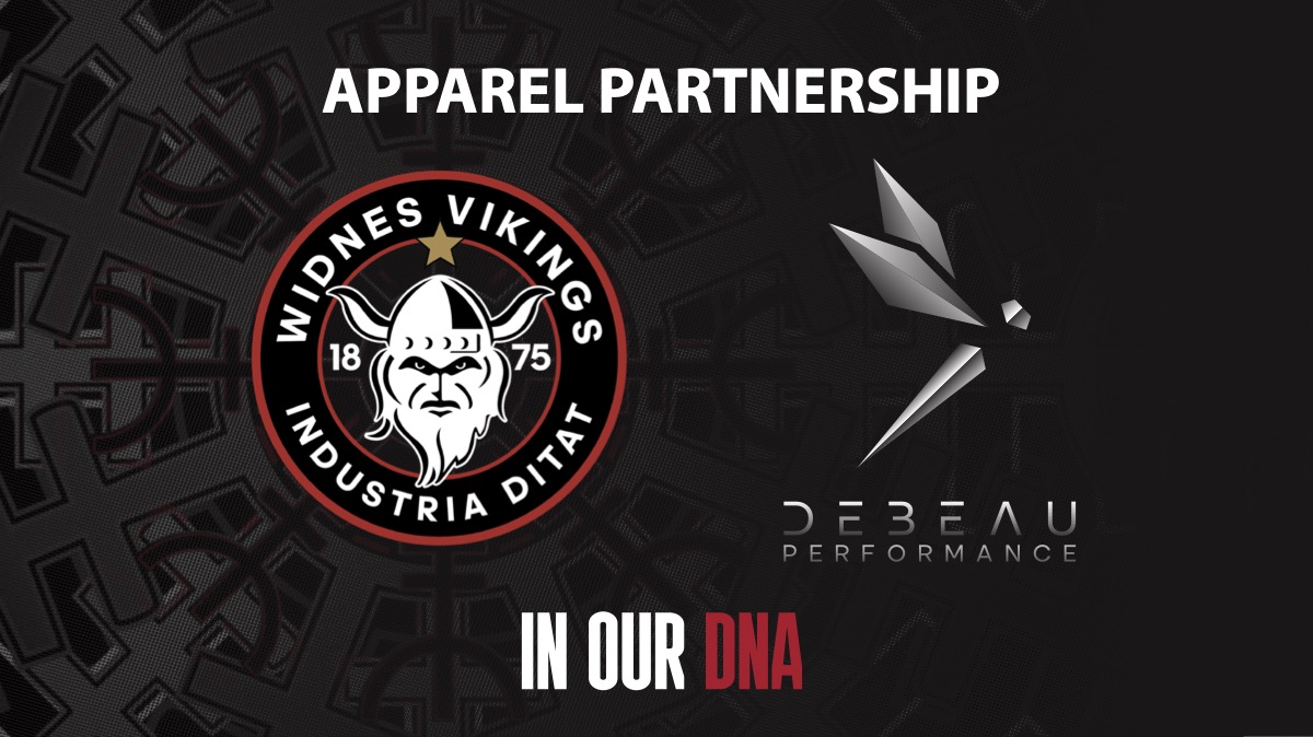 Widnes Vikings announce record Apparel Partnership with Debeau Performance