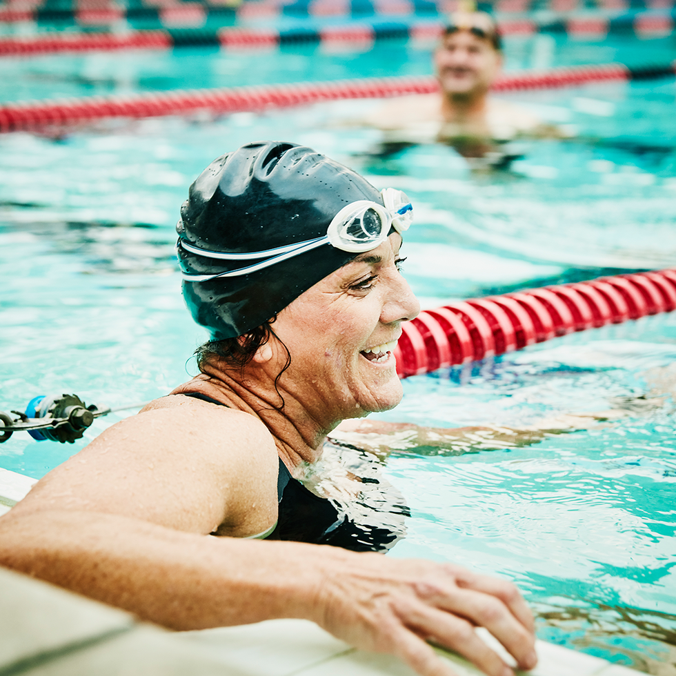 Woman swimming wellness trends 2026