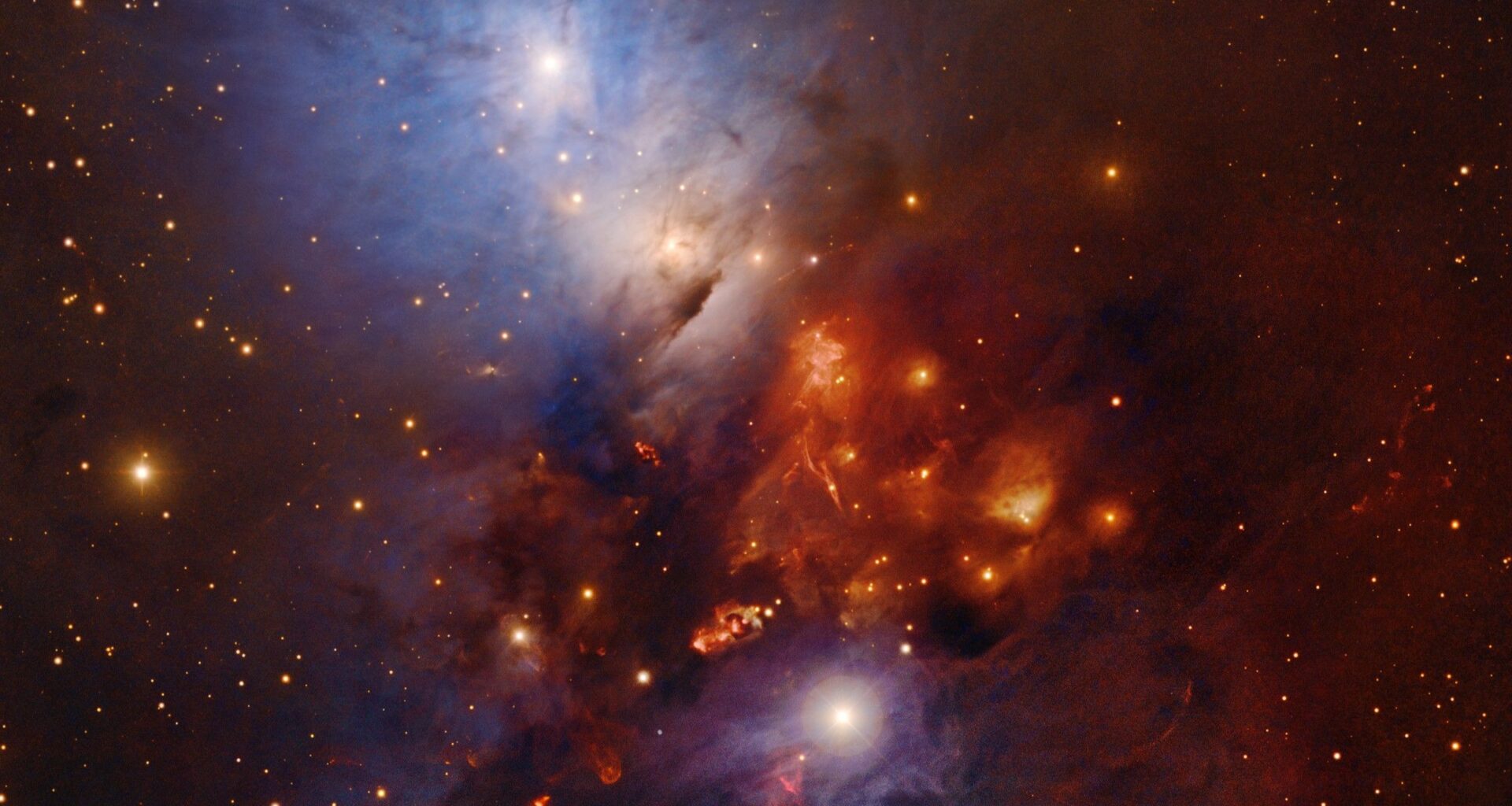 Stunning array of 400 rings in a 'reflection' nebula solves a 30-year-old star-formation mystery — Space photo of the week