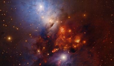 Stunning array of 400 rings in a 'reflection' nebula solves a 30-year-old star-formation mystery — Space photo of the week