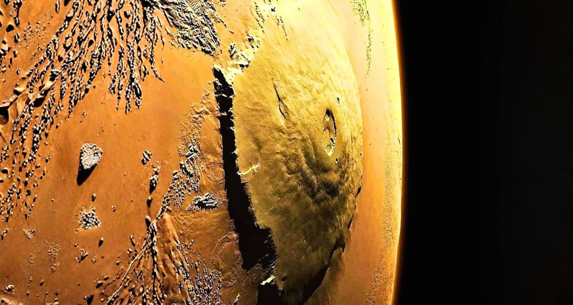 You’ve Heard Of Everest—but Mars Has A Mountain So Huge It Bends Gravity