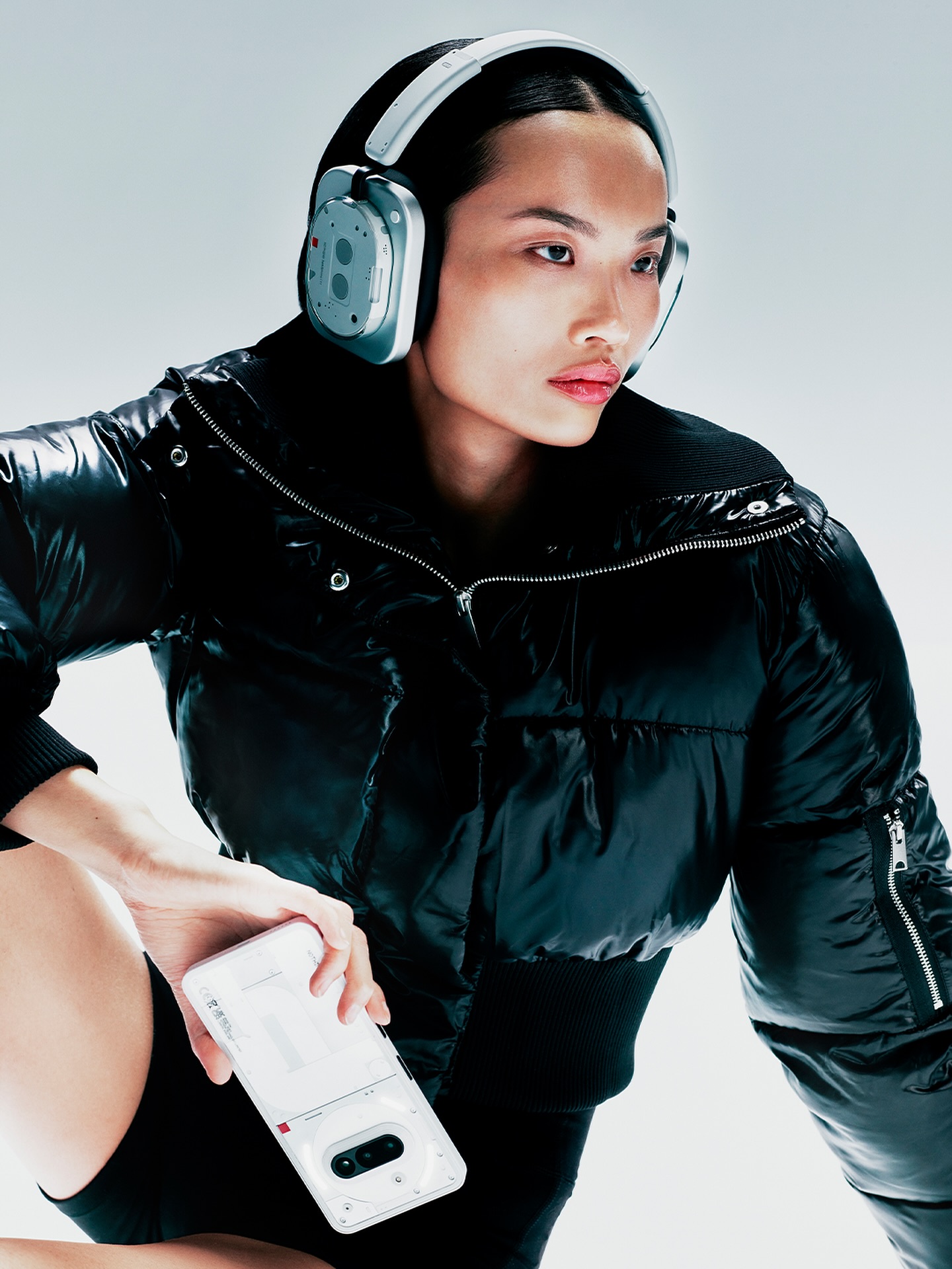 Advertising for Nothing smartphones.