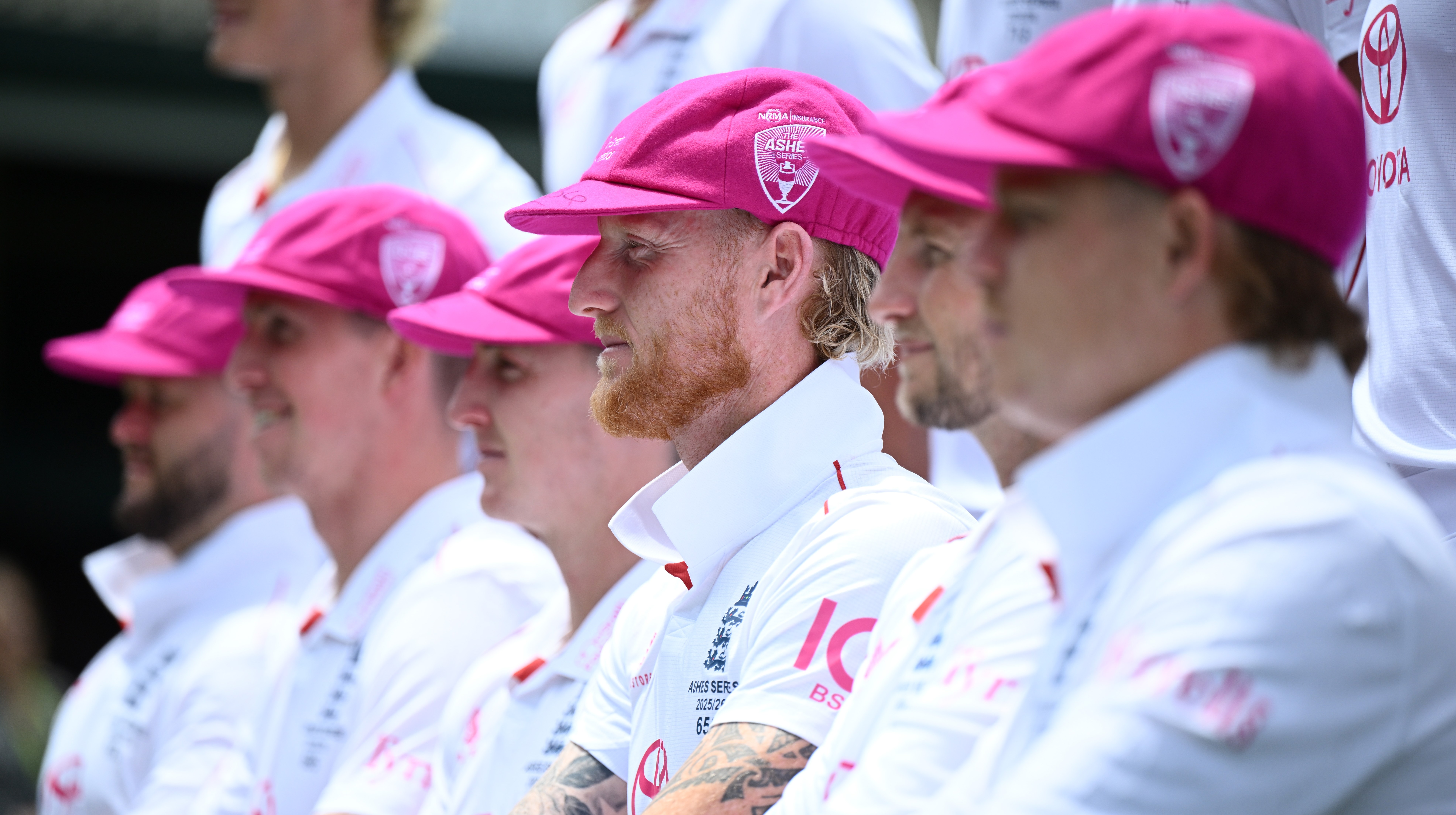 England Ashes Test Squad Training Session