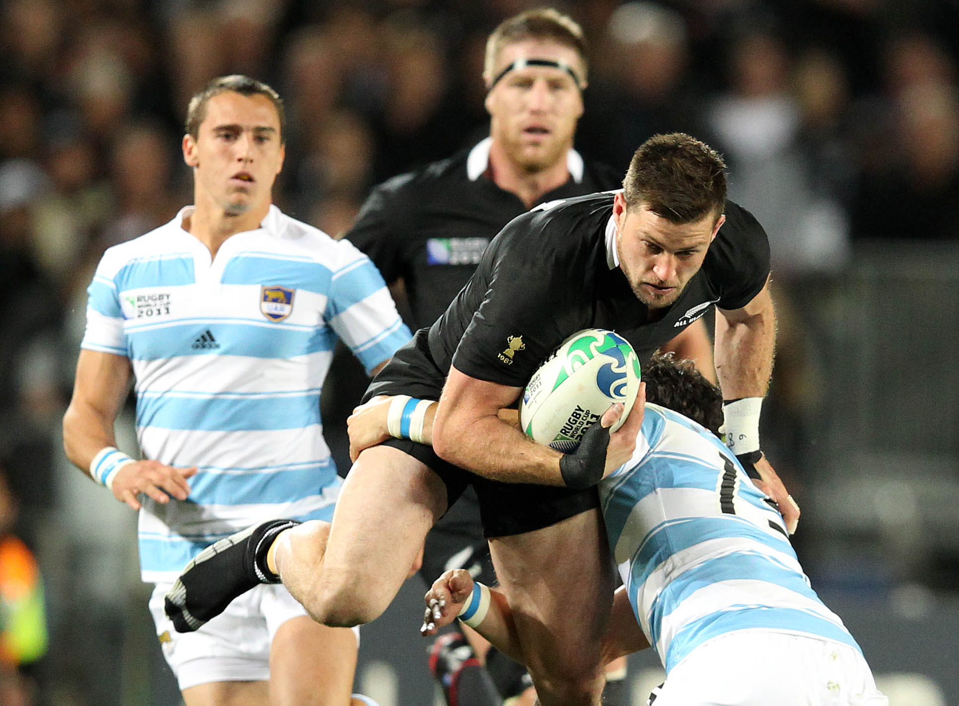 iRB Rugby World Cup 2011. New Zealand v Argentina