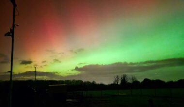 Northern Lights spectacle on display across Irish skies