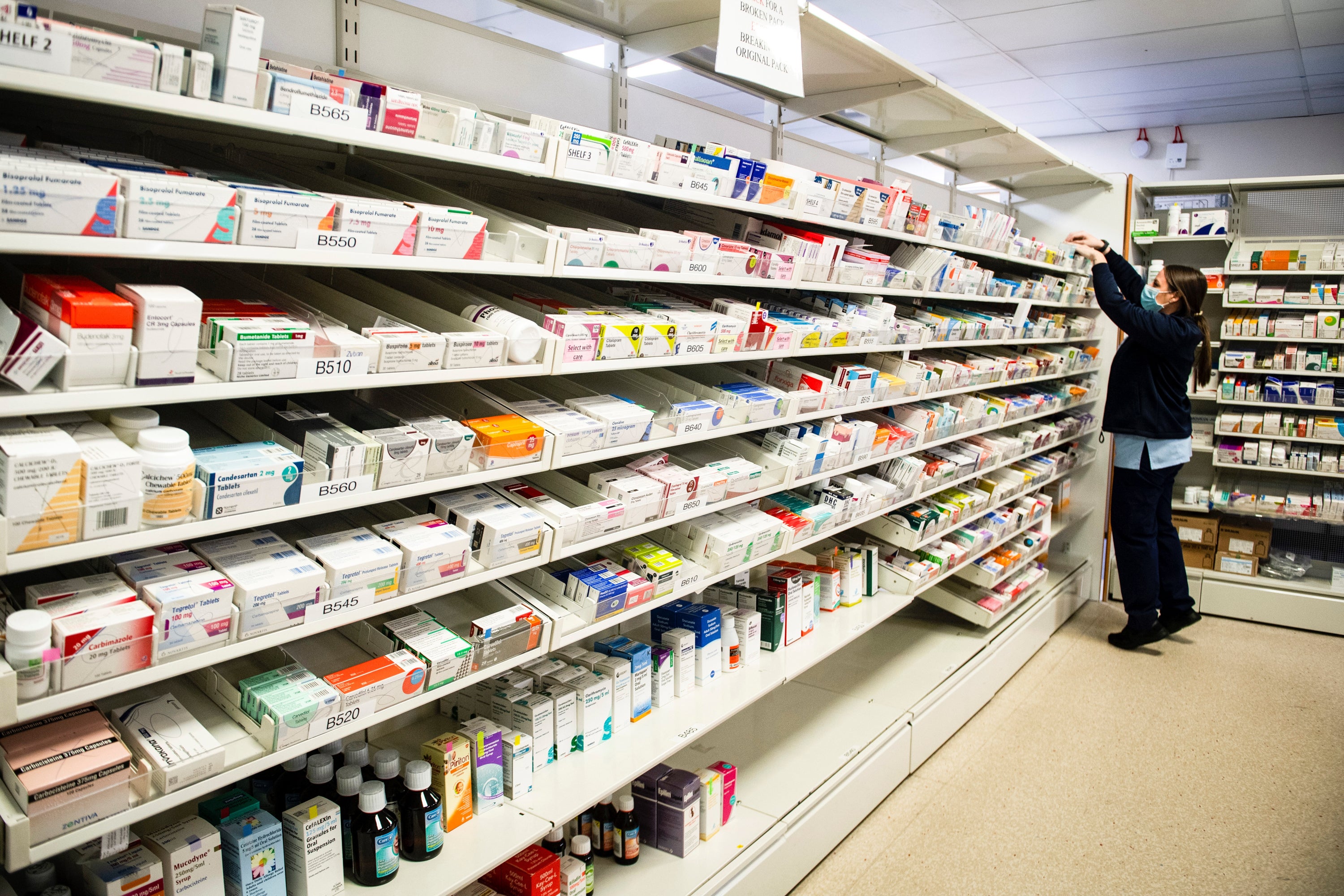 Several pharmacies said they have stopped making aspirin available for over-the-counter sales