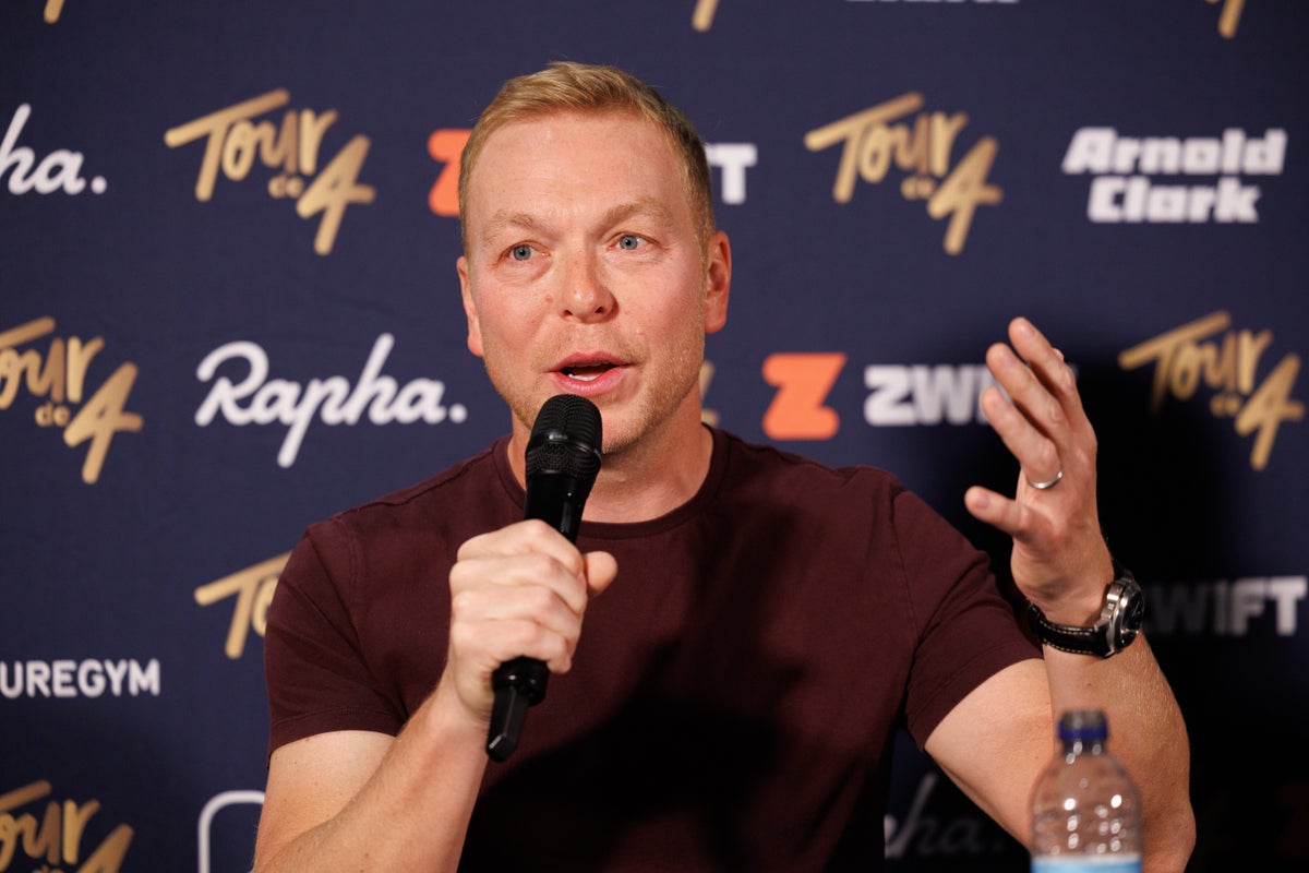 Chris Hoy gives positive health update after horror bike crash - The Independent