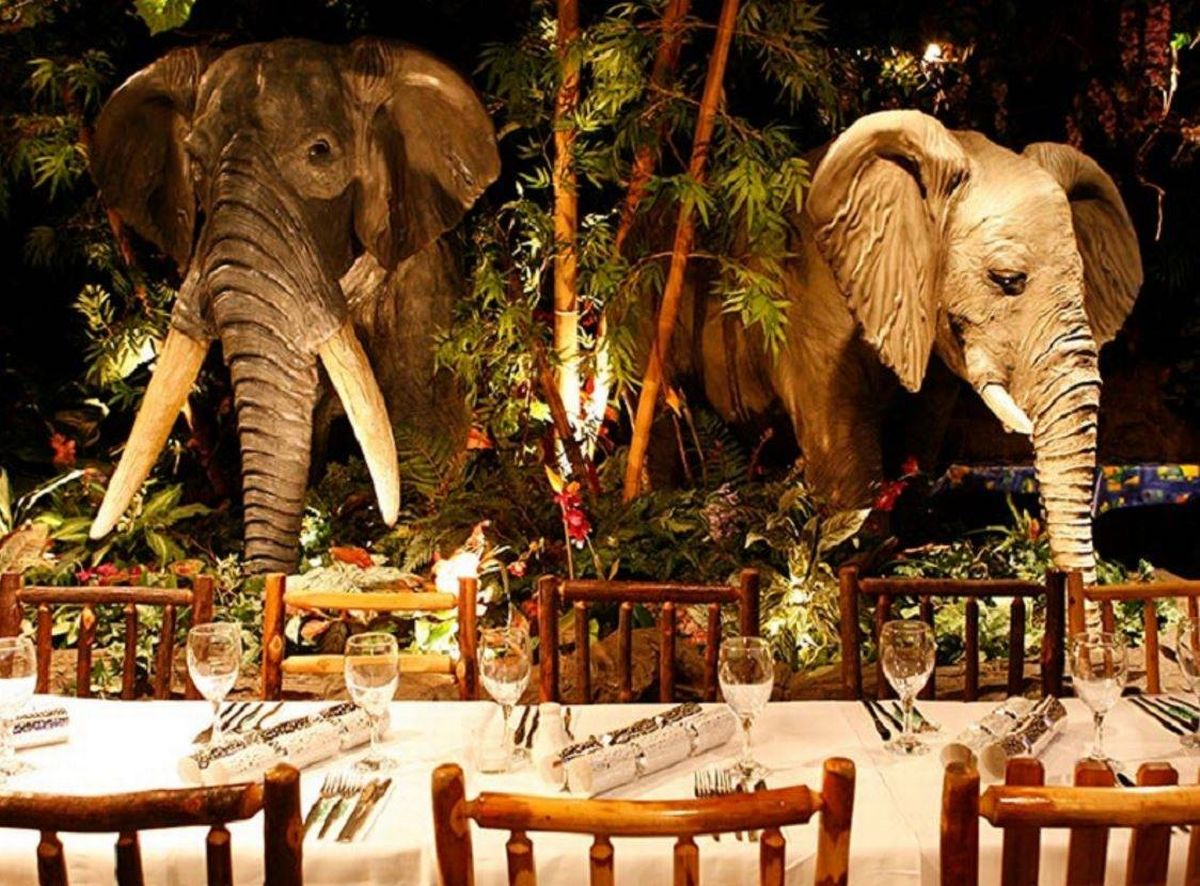 Come to think of it, the Rainforest Cafe was a bit of a wild concept
