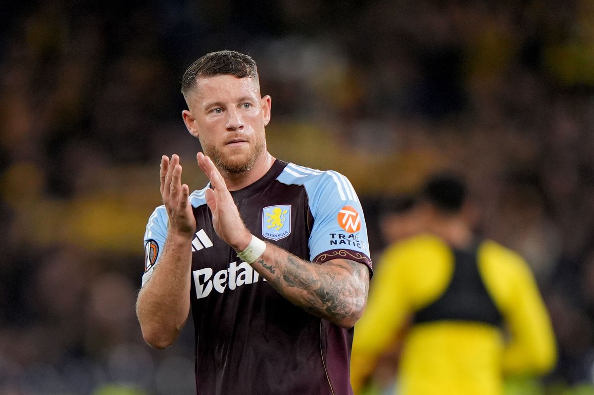 Aston Villa midfielder Ross Barkley
