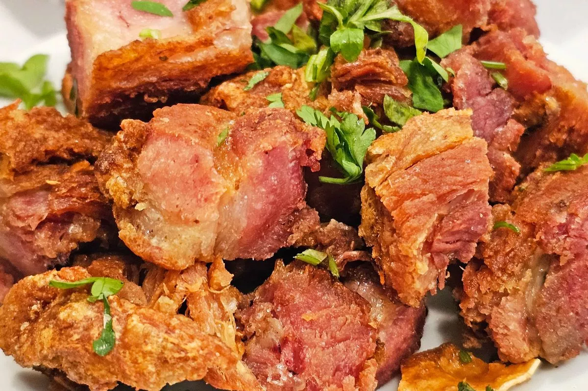 Snack served in Brazilian bars