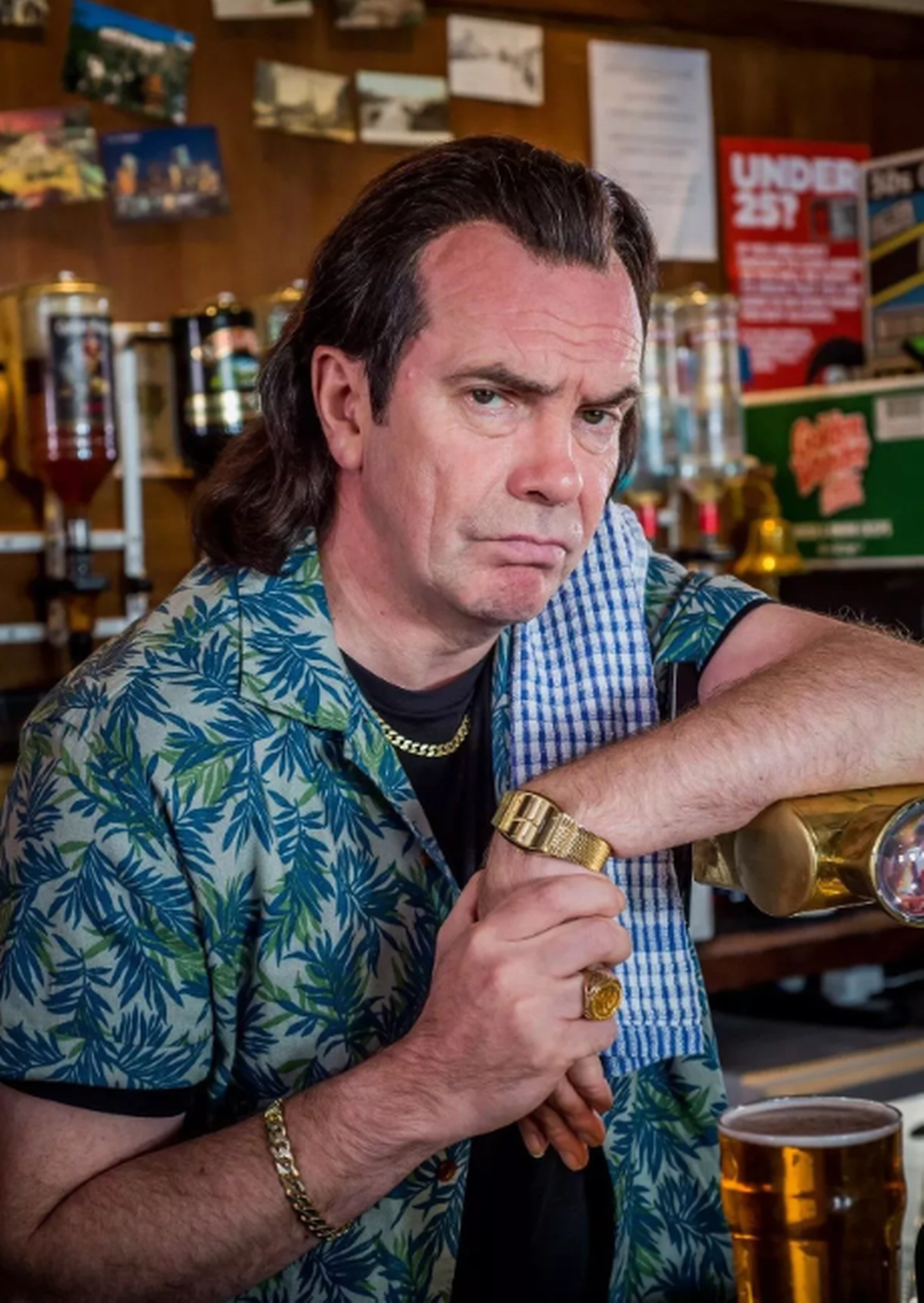 Still Game's Gavin Mitchell was rushed to hospital