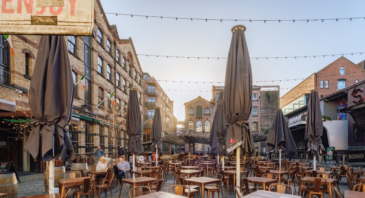 Concert Square in Liverpool city centre, an Urban Splash project