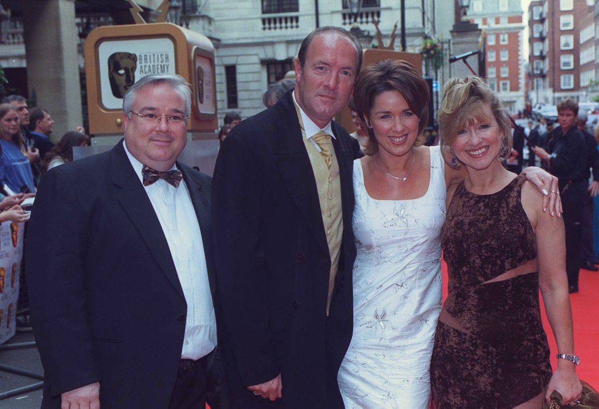 Michael Starke with Dean Sullivan, Claire Sweeney and Sue Jenkins in 1999