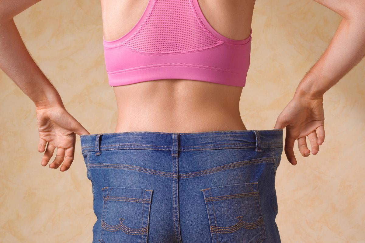 At this time of year lots of people are looking for ways to lost weight (stock image)