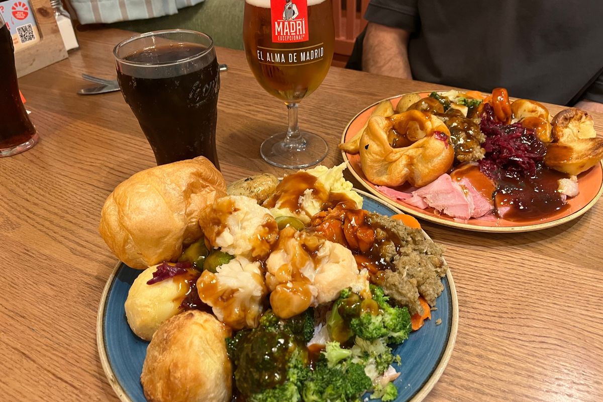 The bottomless carvery deal is running at all Farmhouse sites