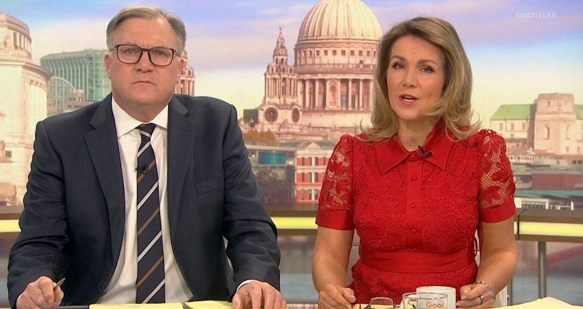 Susanna Reid and Ed Balls on GMB