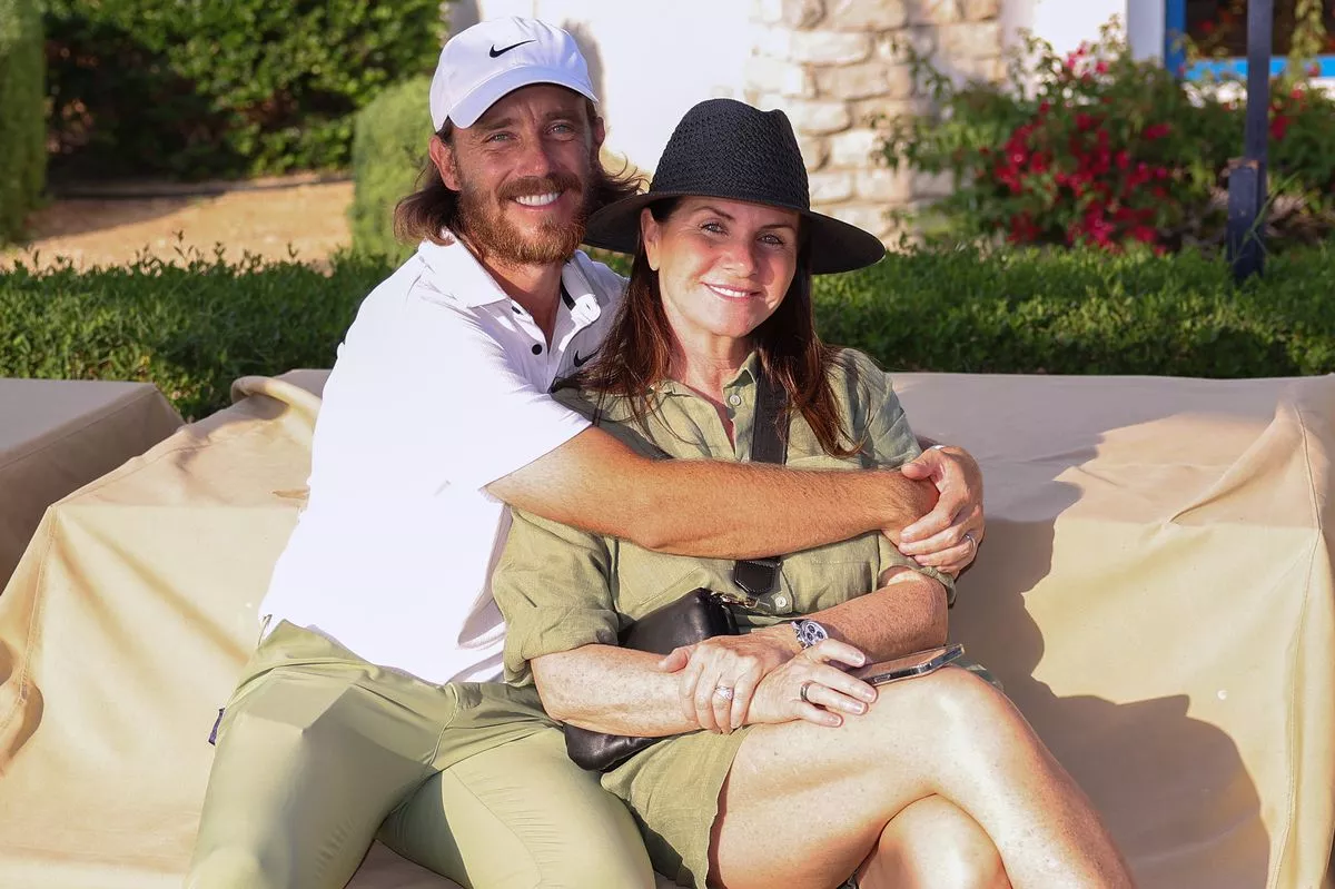 Tommy Fleetwood and his wife Clare