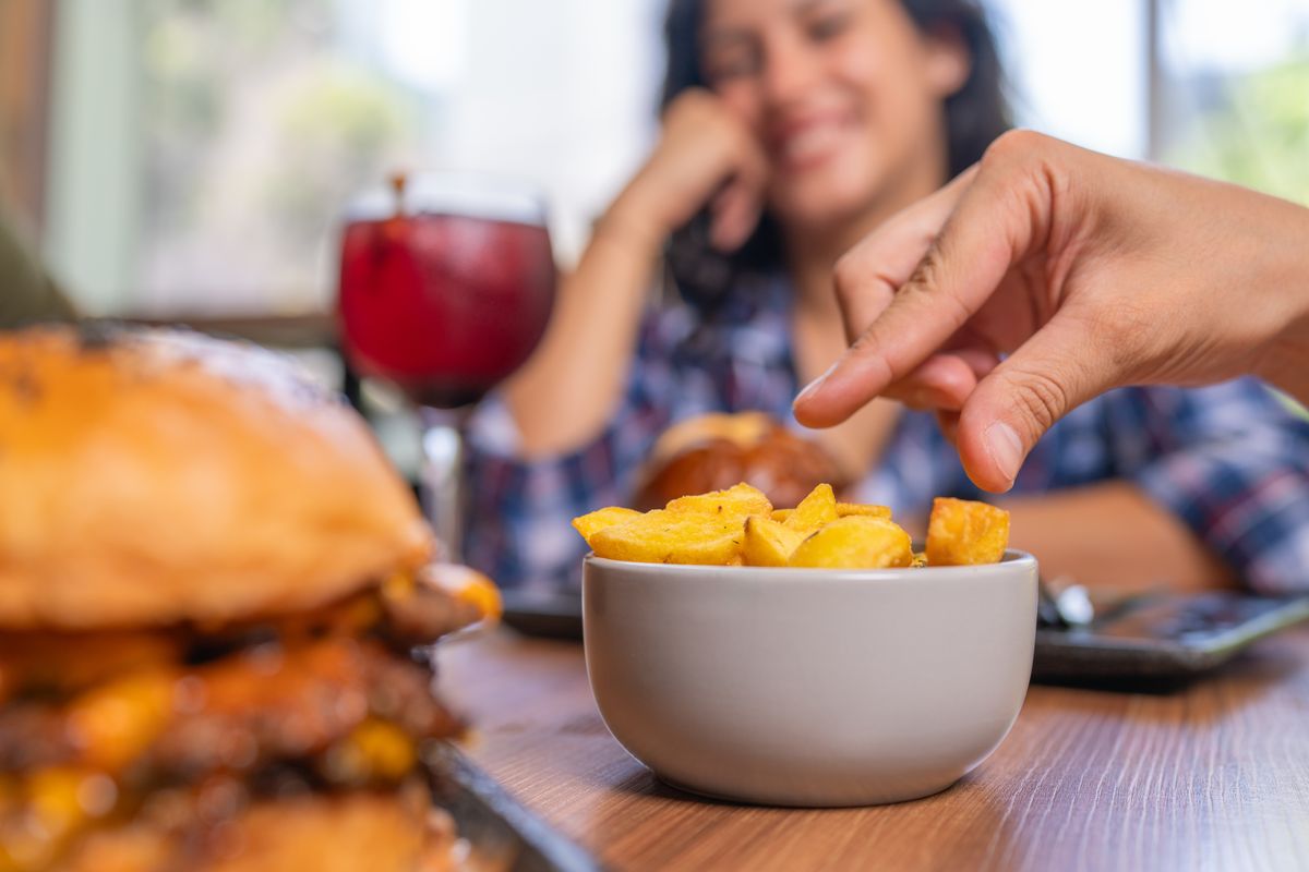 Ultraprocessed foods like burgers and fries can see you put on weight fast