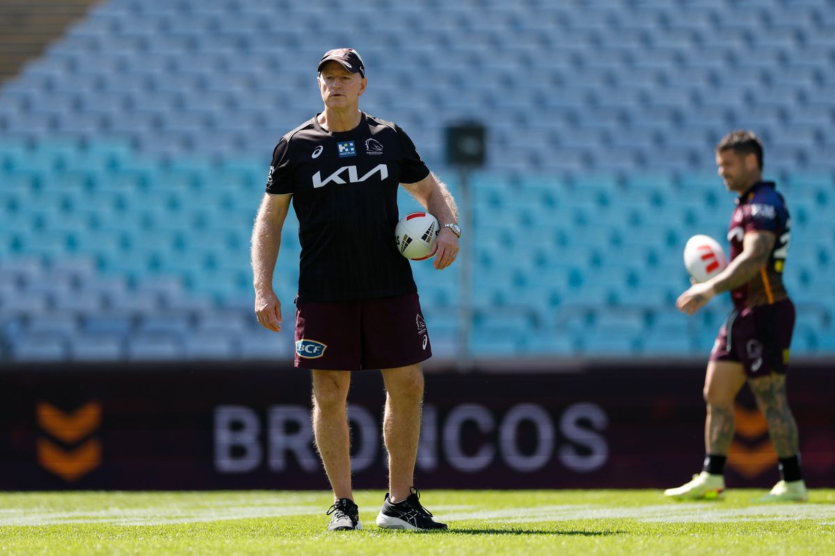 Brisbane Broncos boss Michael Maguire will be without one of his starting forwards for the World Club Challenge.