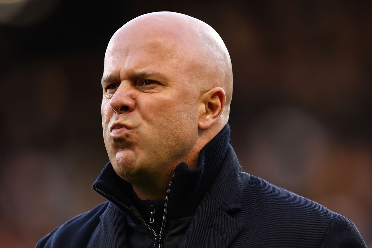 Liverpool head coach Arne Slot