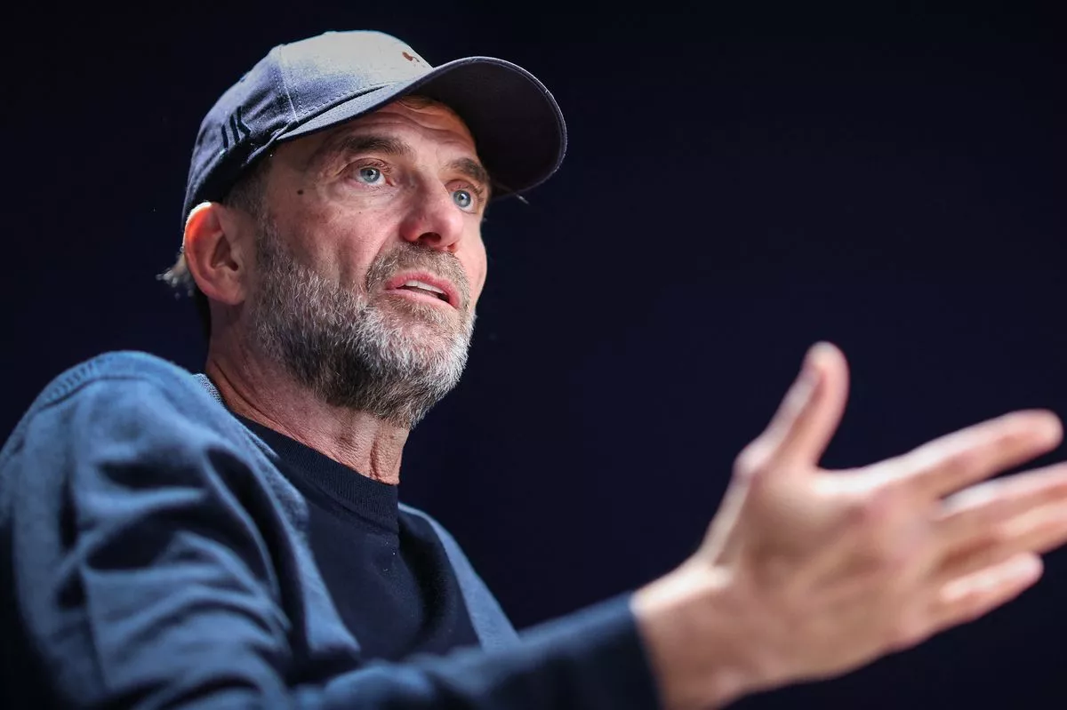 Jurgen Klopp, German football coach and "Global Head of Soccer" at Red Bull, is pictured during an AFP interview