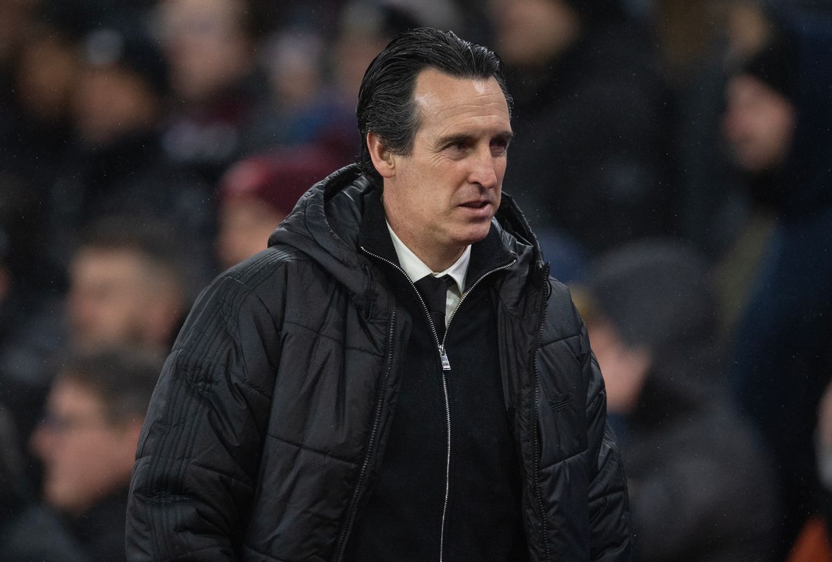 Aston Villa manager Unai Emery  during the Premier League match between Aston Villa and Everton at Villa Park on January 18, 2026 in Birmingham, England