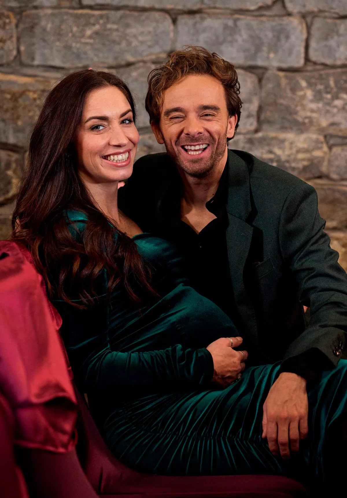 Julia is great mates with Jack P Shepherd, who plays David Platt on Coronation Street