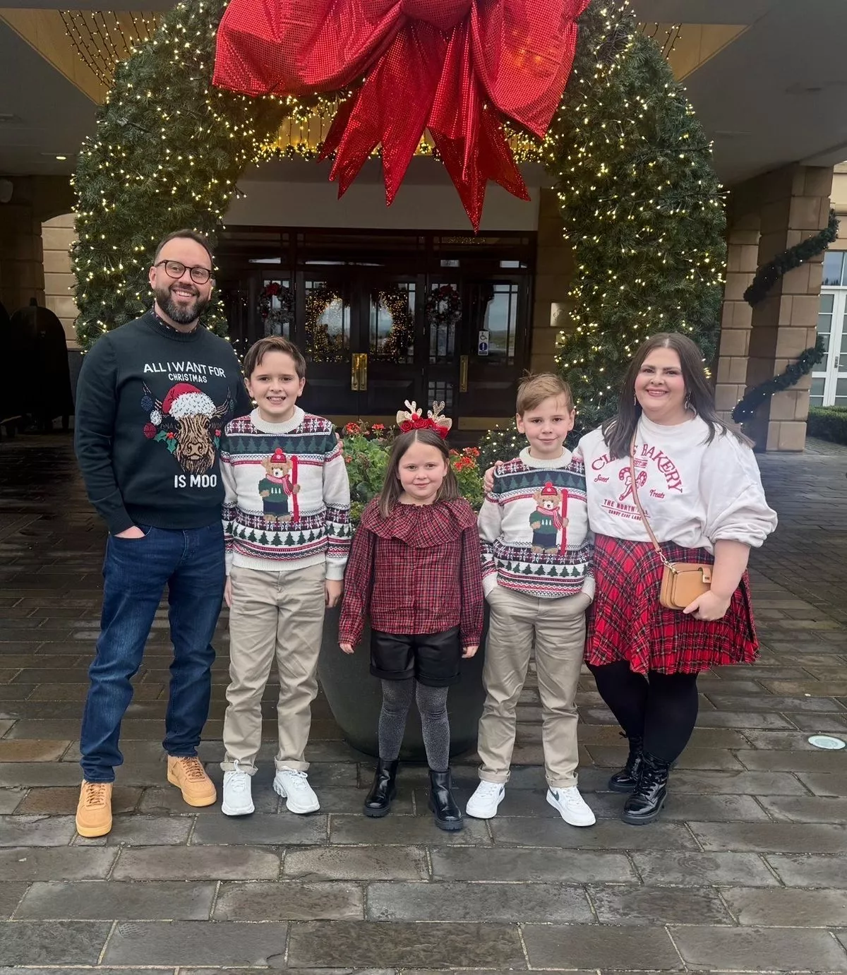 Kevin was daignosed with the rare condition after being warned by family