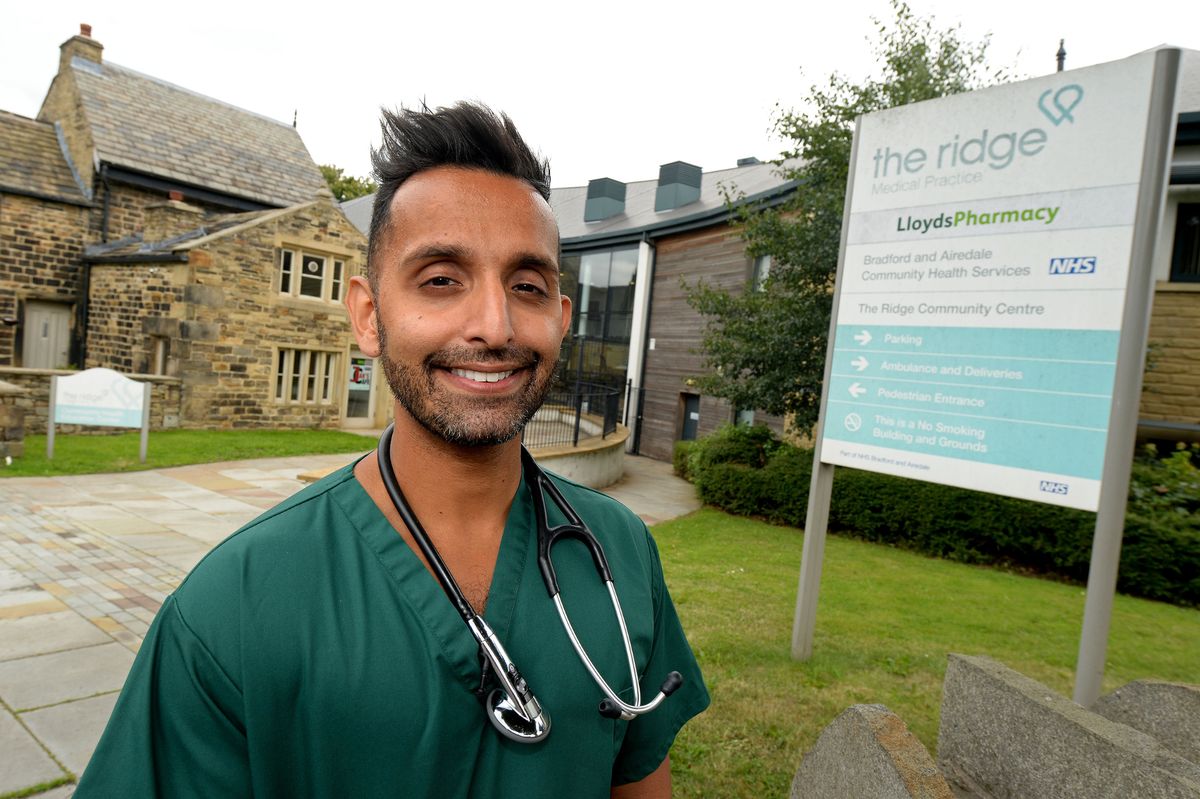 Dr Amir Khan, pictured here at the Ridge Medical Centre in Bradford, West Yorkshire, has said there's an essential component of our diets that's lacking