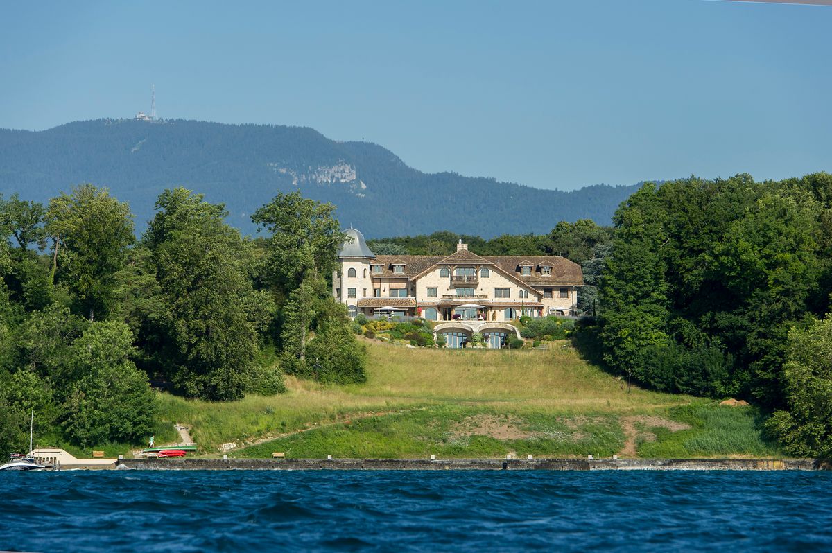 The 'Villa La Reserve', house of Formula One Champion Michael Schumacher in Switzerland