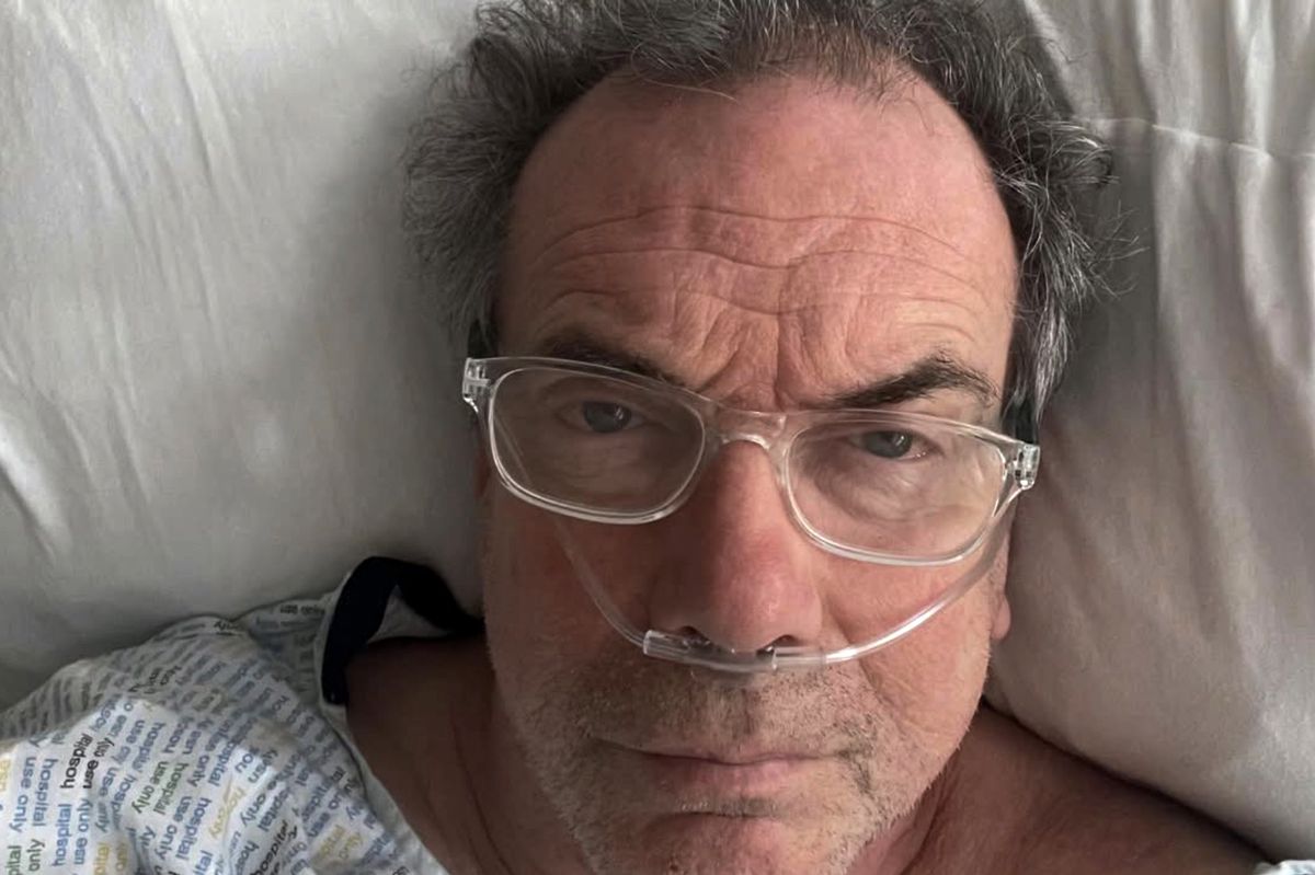 The actor was rushed to hospital after he choked on food