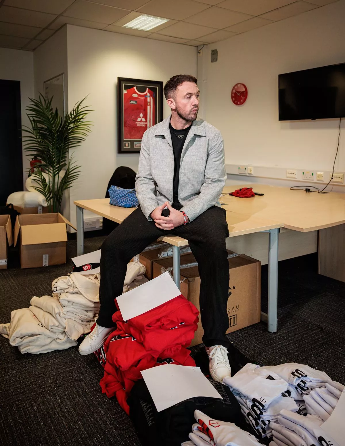 Ryan Brierley, the CEO of Salford rugby league phoenix club, has had a busy start to his new role (Image: Kenny Brown / MEN)