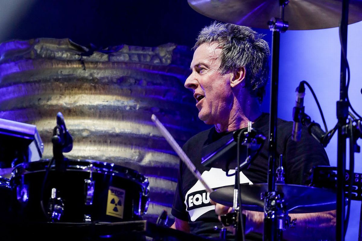 Rob Hirst from Midnight Oil