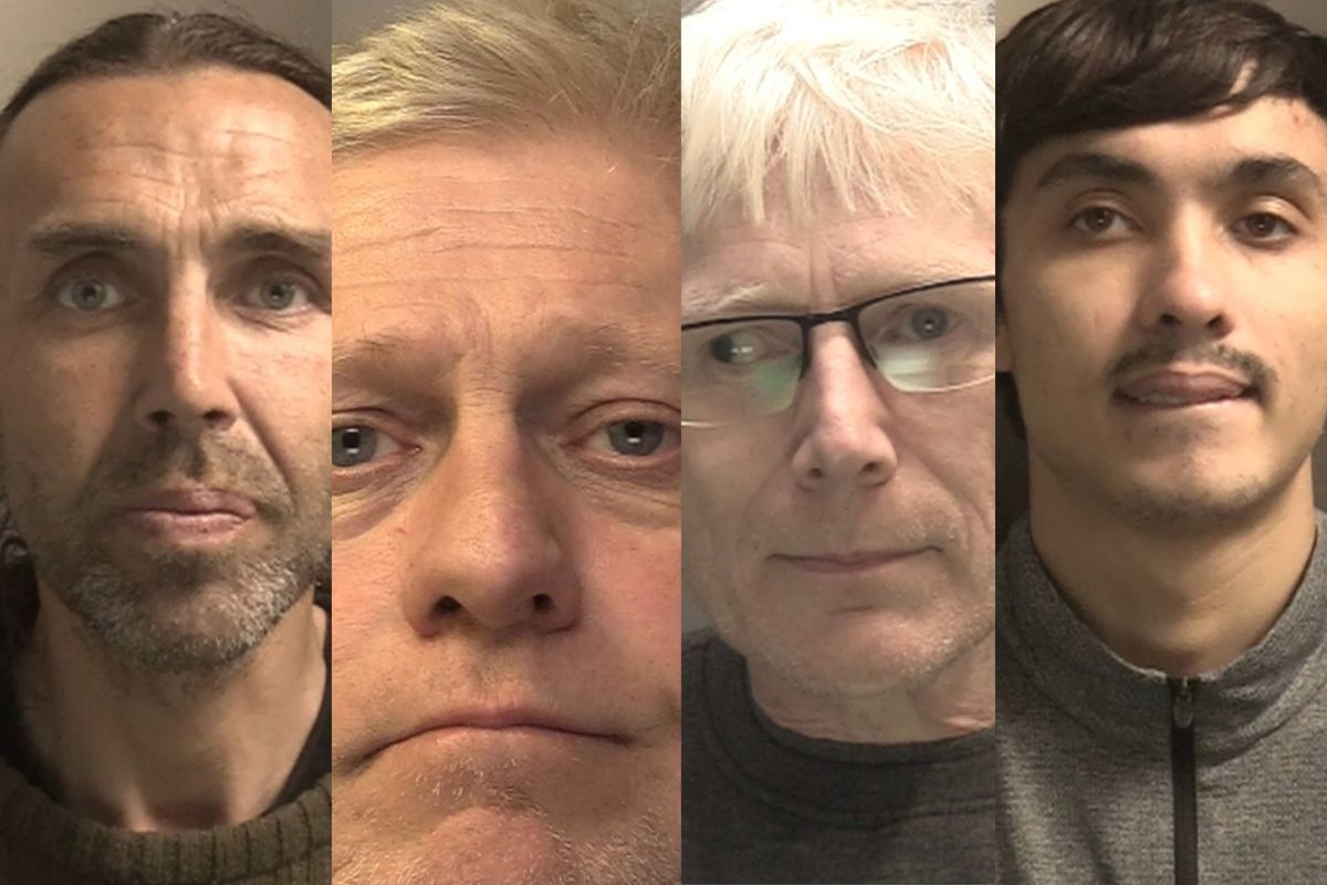 From left to right: Barrie Glynn, David Harrison, Simon Allen and James Byrne