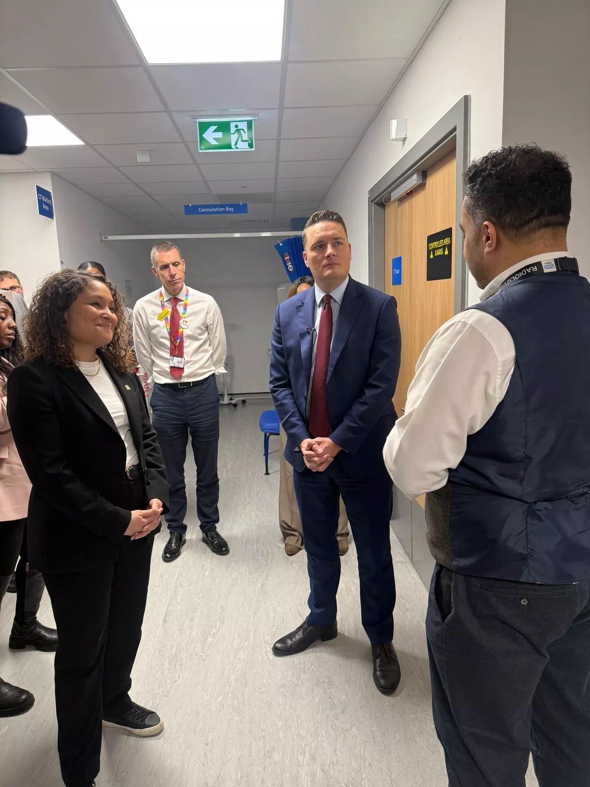 Natasha Irons MP and Wes Streeting MP