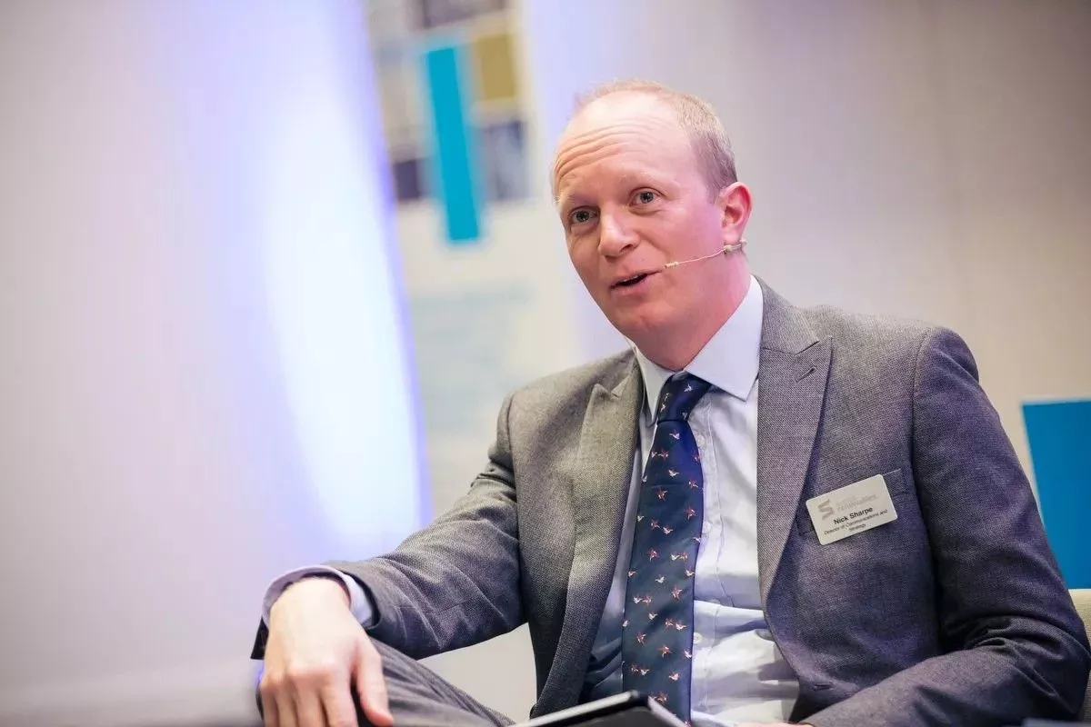 Nick speaking at Scottish Renewables Offshore Wind Conference in Edinburgh in 2020