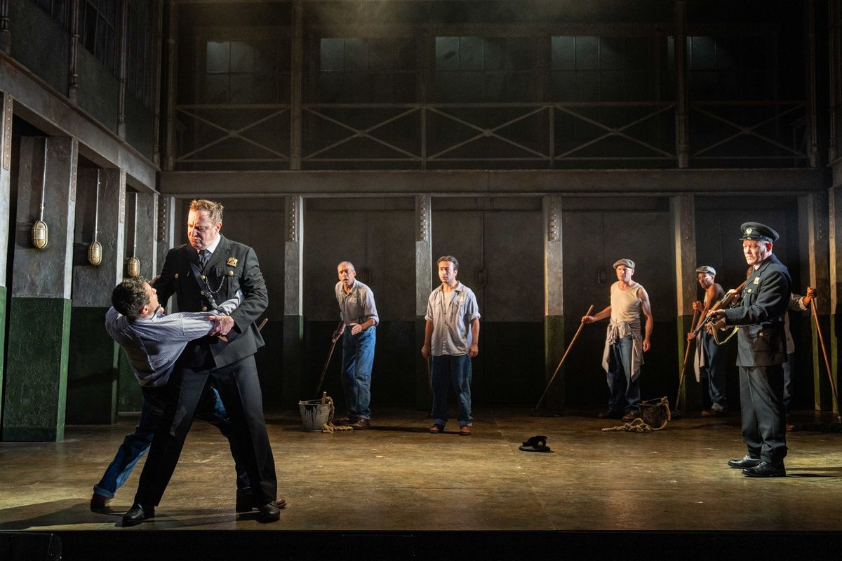 Shots from the on stage performance