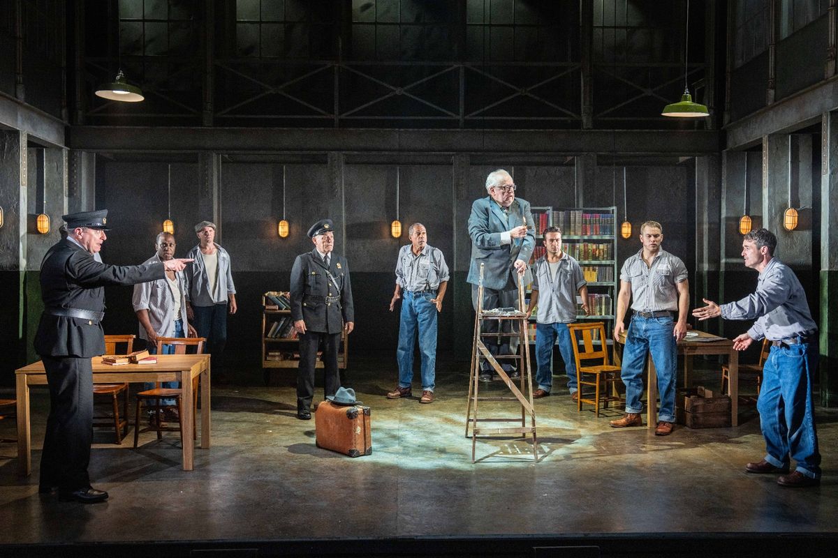 Shots from the on stage performance