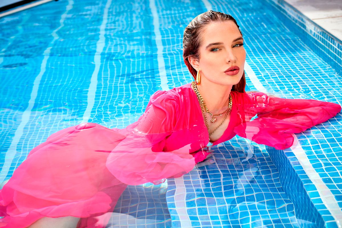 Helen is so proud of how far she's come