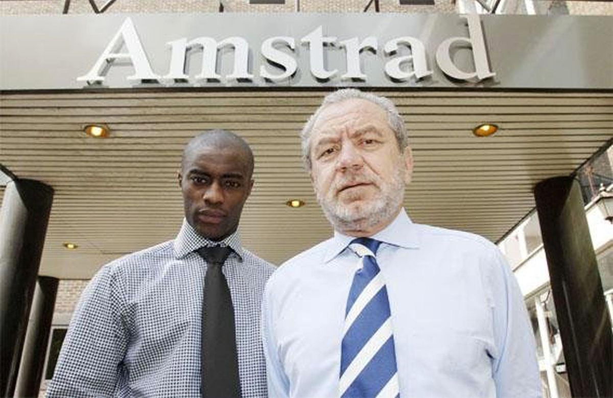 Tim Campbell and Alan Sugar.