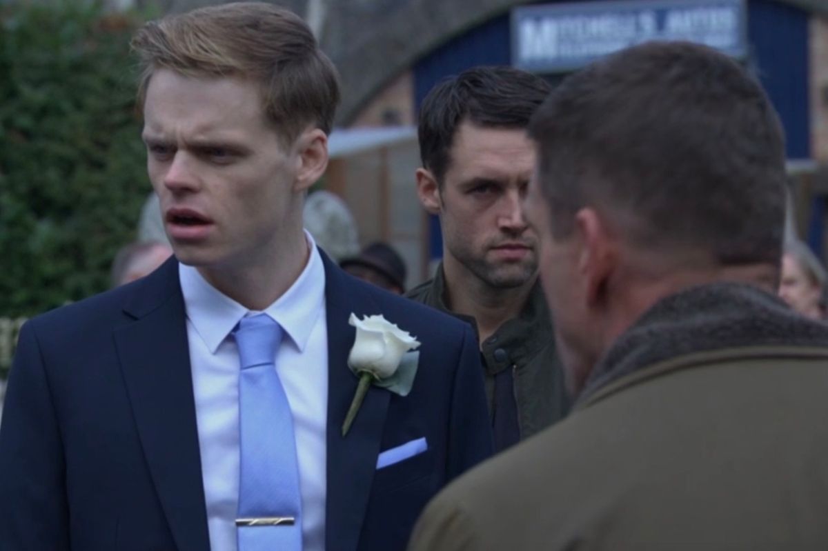 A mystery new character in the EastEnders flashforward episode was in the credits as 'man'