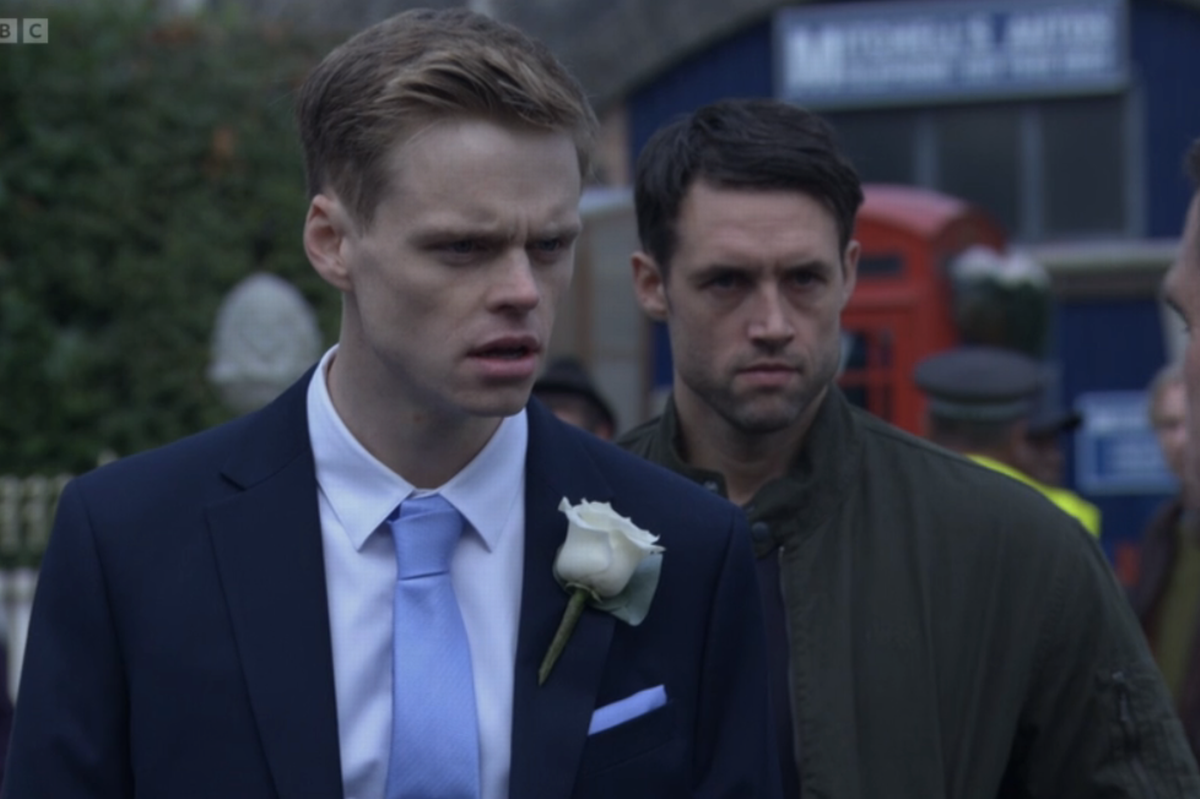 There was a mystery surrounding an EastEnders newcomer during Thursday's flashforward