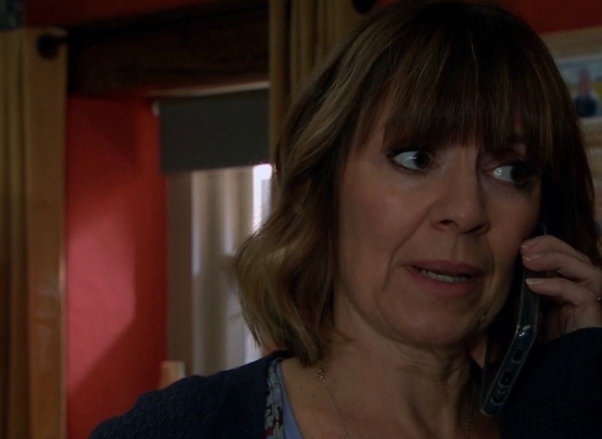 Viewers of Emmerdale believe they have figured out who Rhona Goskirk keeps calling