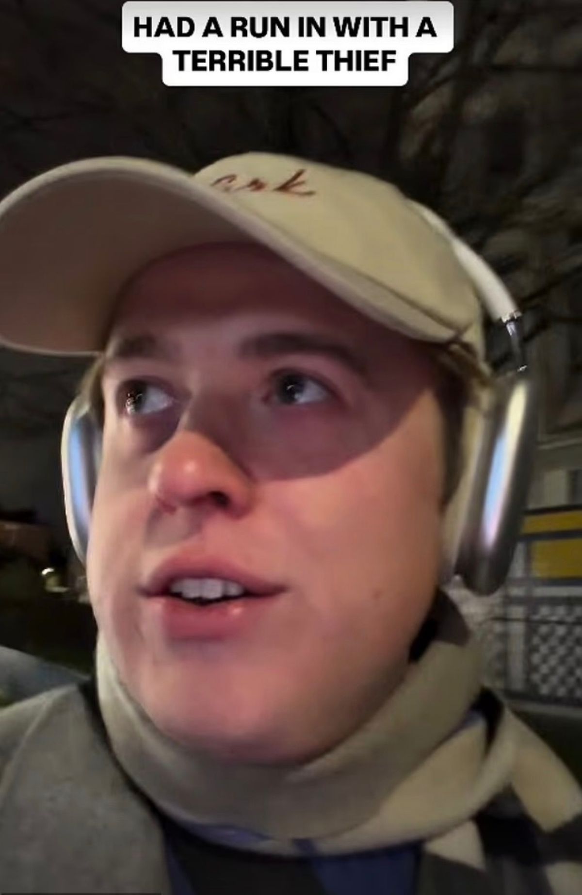 Henry Southan spoke about how someone tried to steal his phone